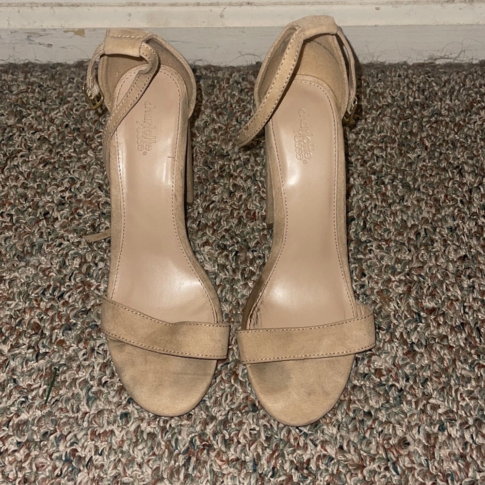 Nude Heels from Charlotte Russe